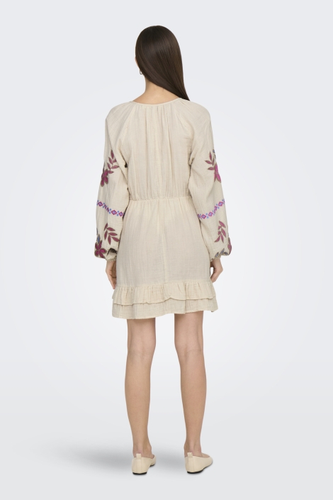 Only onlblake life ls emb dress wvn